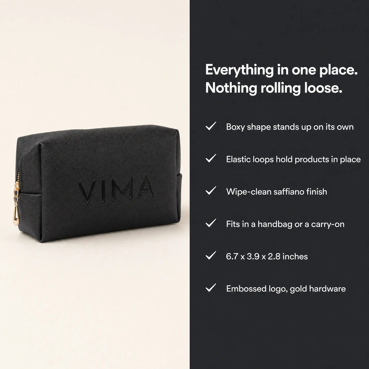 Makeup travel bag