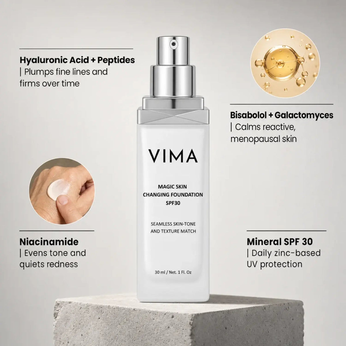 Magic Skin Changing Foundation